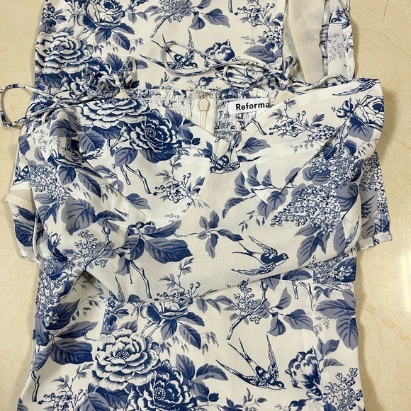 Reformation Juliette Dress - Pompadour - Picture 5 of 6